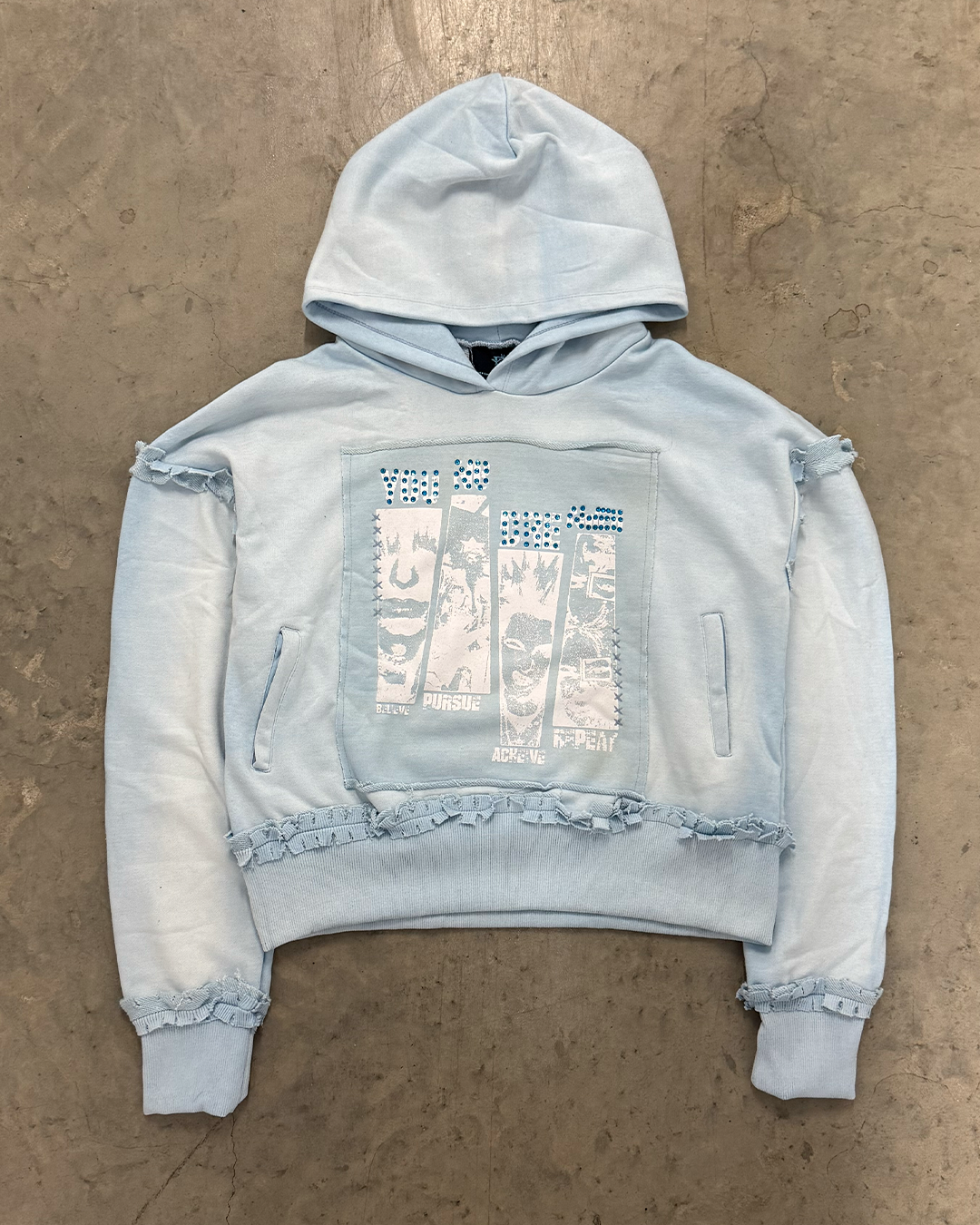 Blue B.P.A.R  Hoodie