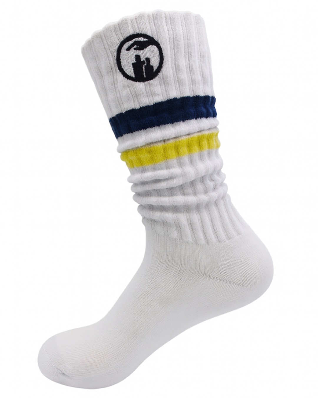 Blue & Yellow Essential Scrunch Socks