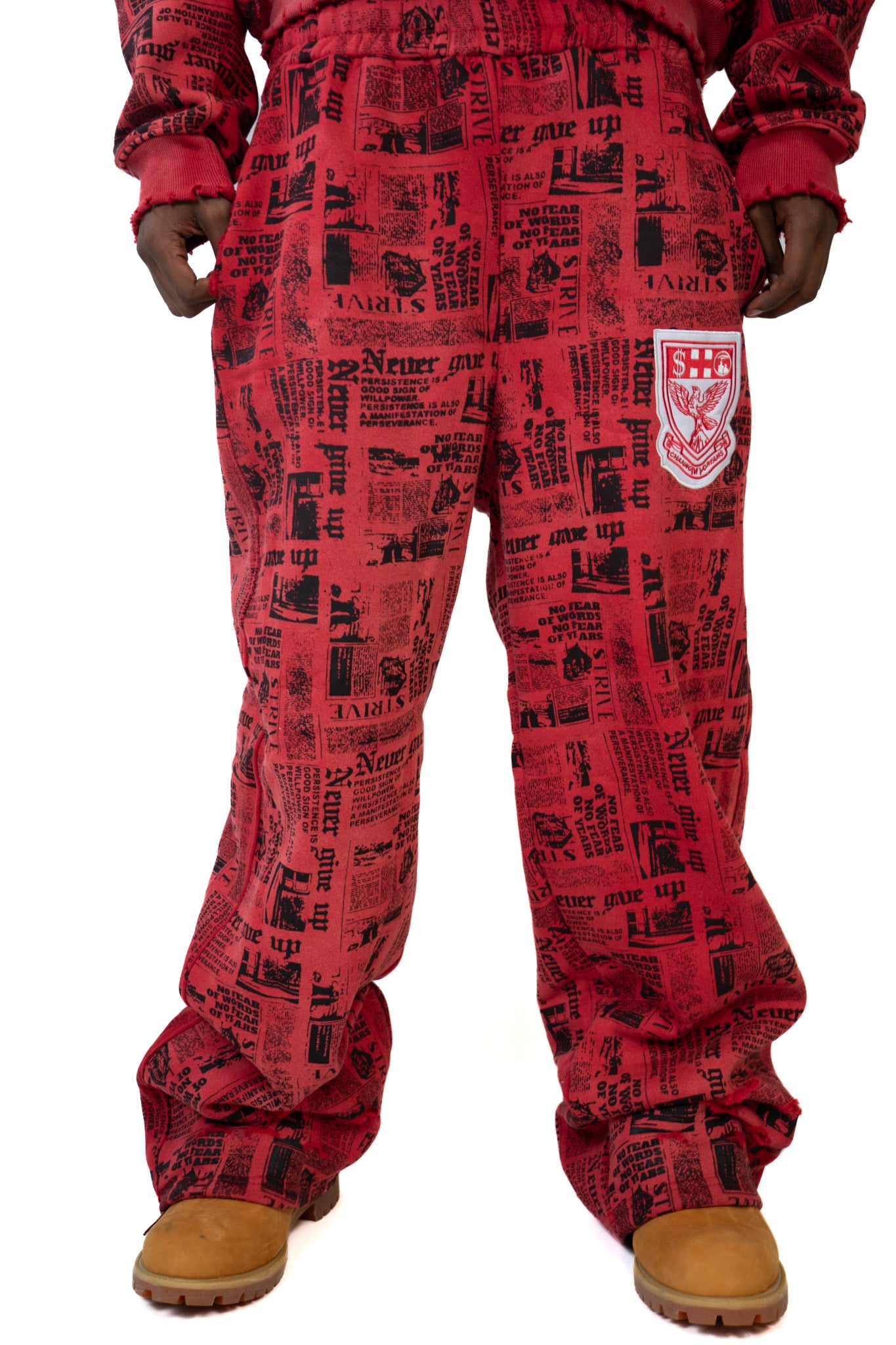 Red “NGU” Sweats