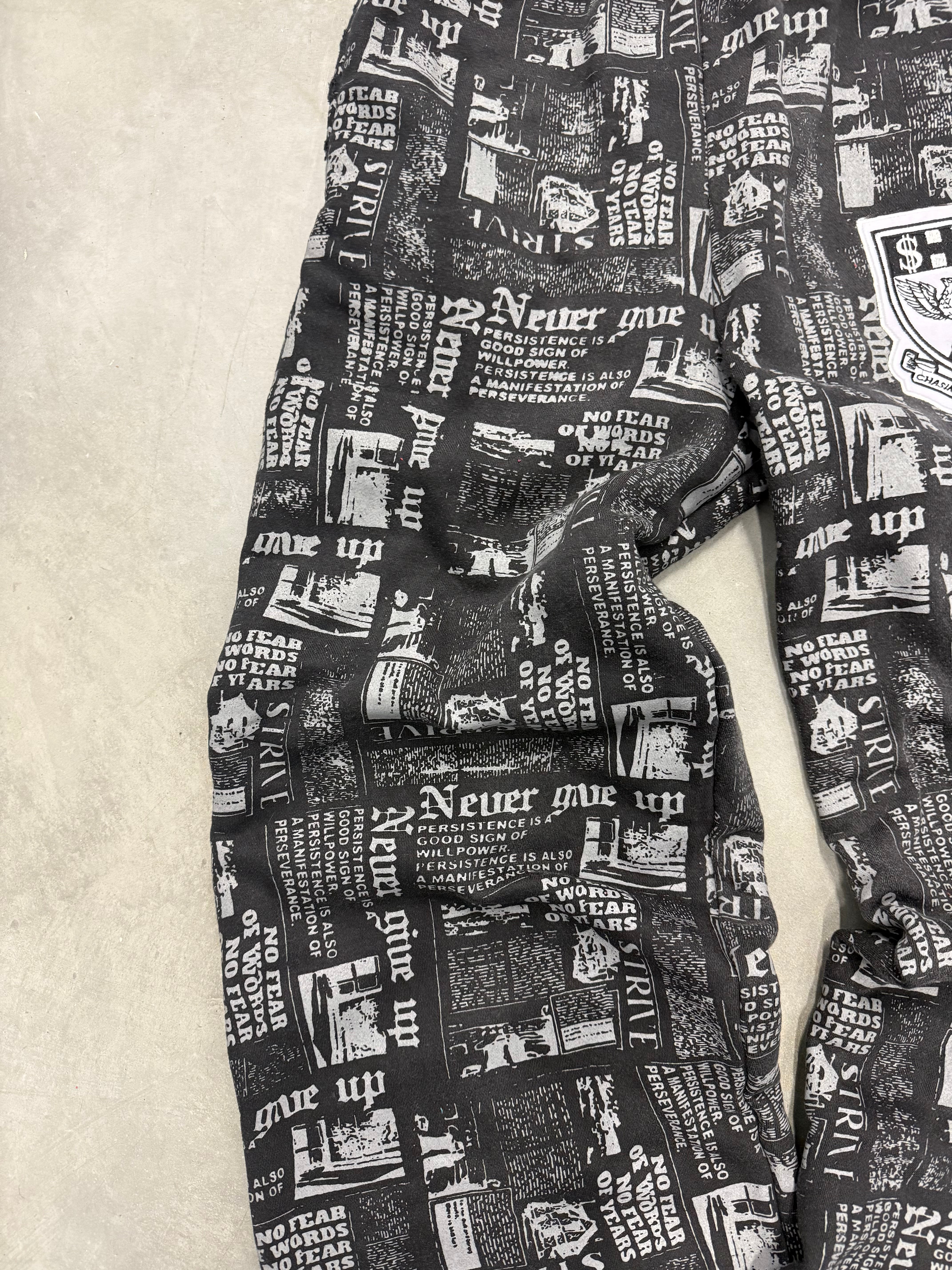 Black “NGU” Sweats